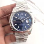 Replica Rolex Datejust 2 41mm Blue Dial Stainless Steel Jubilee Watch